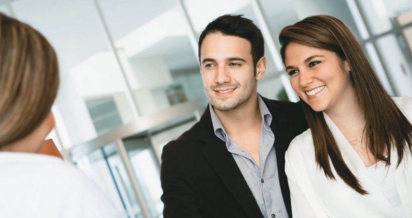 couple on a dental consultation